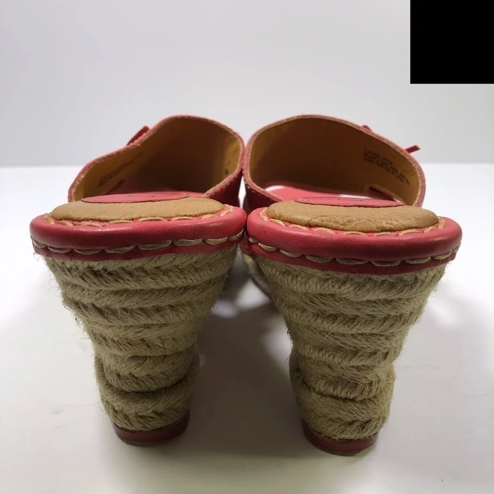 BOC Women’s Pink Flower Wedges